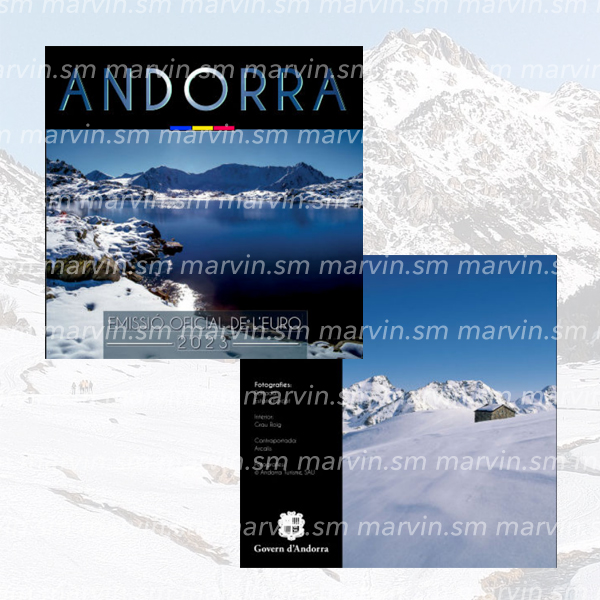 Serie Euro Andorra Monete Fdc