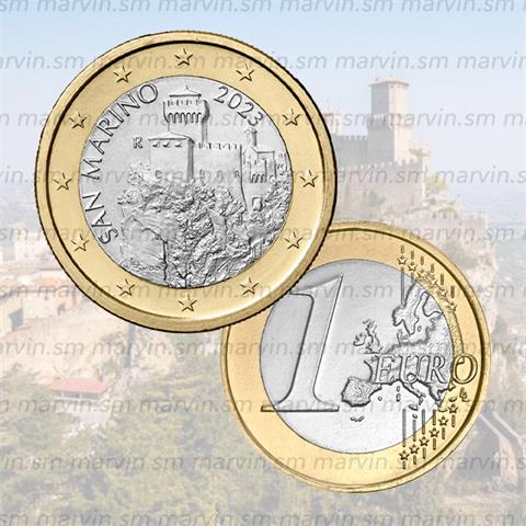  1 euro - La Cesta - San Marino - 2023 - UNC 