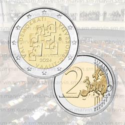 2 euro - Elezioni e Democrazia - Finlandia - 2024 - UNC