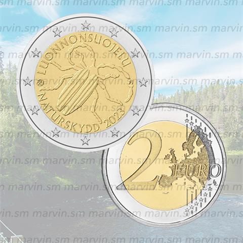  2 euro - Legge Conservazione Natura - Finlandia - 2023 - UNC 