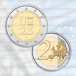 2 euro presidenza ue spagna 2023 unc