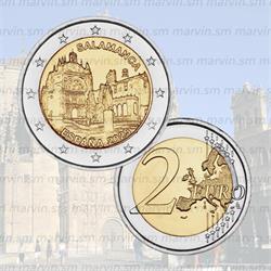 2 euro salamanca spagna 2025 unc