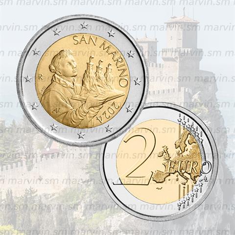  2 euro - Santo Marino - San Marino - 2024 - UNC 