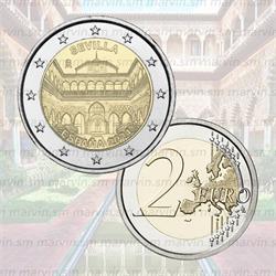 2 euro siviglia spagna 2024 unc