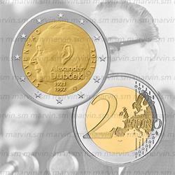 2 euro alexander dubcek slovacchia 2021 unc