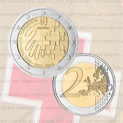2 euro - Croce Rossa - Portogallo - 2015 - UNC