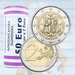 2 euro - Grande Moravia - Slovacchia - 2013 - Rotolino - UNC