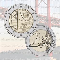 2 euro - Ponte 25 di Aprile - Portogallo - 2016 - UNC