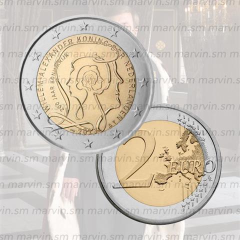  2 euro - Regno d'Olanda – Paesi Bassi – 2013 - UNC 