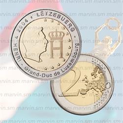 2 euro - Granduca Henri - Lussemburgo - 2004 - UNC