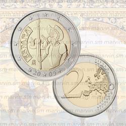 2 euro - Don Quixote - Spagna - 2005 - UNC