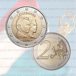 2 euro - Granduca Guglielmo - Lussemburgo - 2006 - UNC
