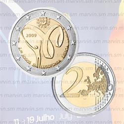 2 euro - Giochi della Lusofonia - Portogallo - 2009 - UNC