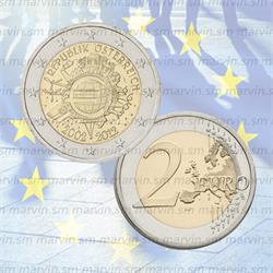 2 euro - Anniversario Euro - Austria - 2012 - UNC