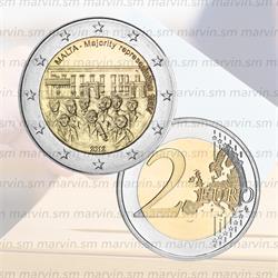 2 euro - Maggioranza Rappresentativa - Malta - 2012 - UNC