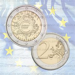 2 euro - Anniversario Euro - Portogallo - 2012 - UNC 