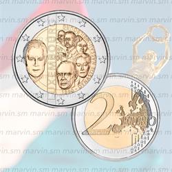 2 euro - Dinastia Nassau-Weilburg - Lussemburgo - 2015 - UNC