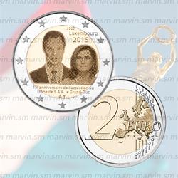 2 euro - Granduca Enrico - Lussemburgo - 2015 - UNC