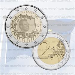 2 euro - Bandiera UE - Lussemburgo - 2015 - UNC