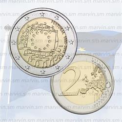 2 euro - Bandiera UE - Portogallo - 2015 - UNC
