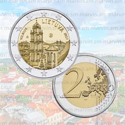2 euro - Vilnius Città della Cultura - Lituania - 2017 - UNC