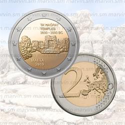 2 euro - Ta Hagrat - Malta - 2019 - UNC