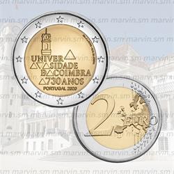 2 euro - Università di Coimbra - Portogallo - 2020 - UNC