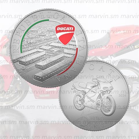  5 euro - Ducati 916 - Italia - 2024 - AG FDC 