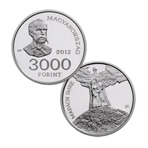  3000 Forint - Madách - Ungheria - 2012 - AG 