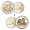 2 euro – Anniversario di Matrimonio – Lussemburgo – 2021 – COPPIA - UNC  in Monete Euro