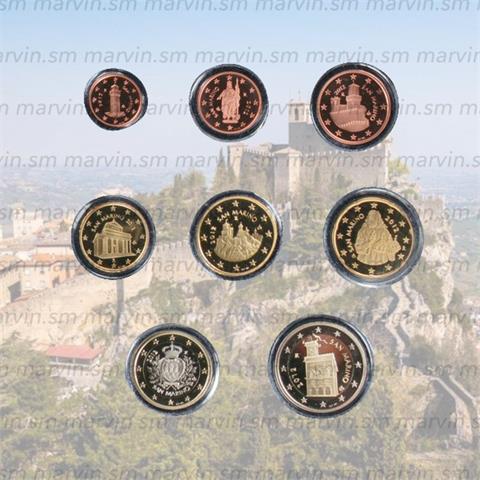  EURO SET - San Marino - 2012 - 8 monete - FS 