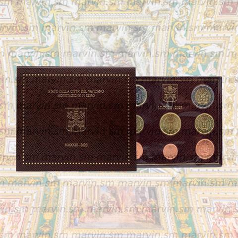  Serie Euro - Vaticano - 2023 - FDC - 8 monete 