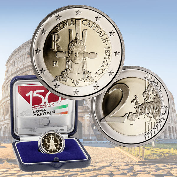 2 euro Roma Capitale Italia 2021 FS 2 euro Roma Capitale Italia 2021 FS