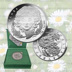 0,25 Euro - Flora  - Italia - 2025 - 1 OZ - BOX - AG BULLION