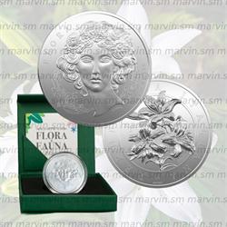0,25 Euro - Giglio - Flora e Fauna - Italia - 2026 - 1 OZ - Argento BULLION - BOX