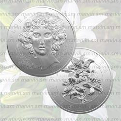 0,25 Euro - Lily - Flora and Fauna - Italy - 2026 - 1 OZ - AG BULLION