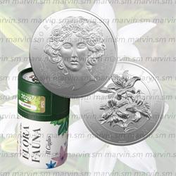 0,25 Euro - Lily - Flora and Fauna - Italy - 2026 – 1 OZ - AG BULLION - Roll