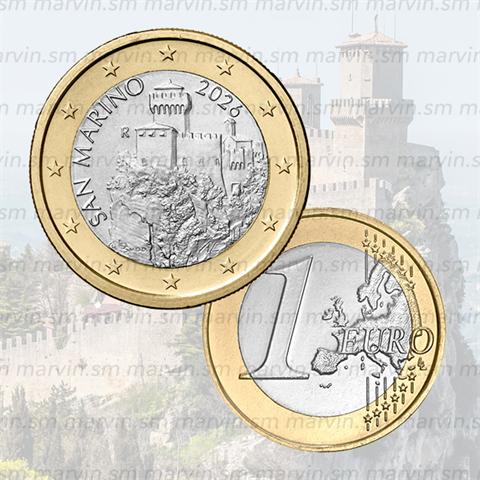  1 Euro - La Cesta - San Marino - 2026 - UNC 