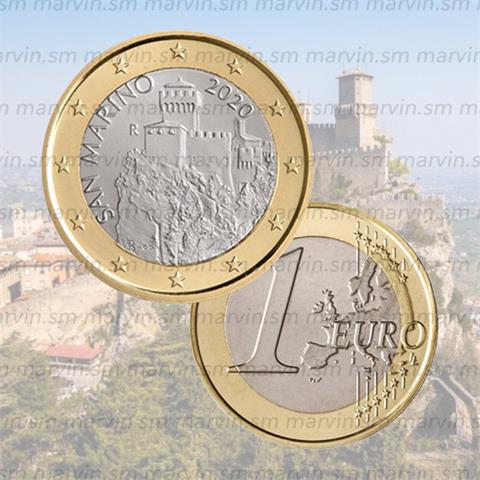  1 euro - La Cesta - San Marino - 2020 - UNC 