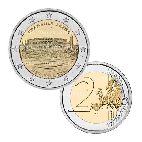  2 Euro - Pula Arena - Croatia - 2025 - UNC 
