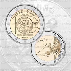 2 euro - Feierstüppeler - Lussemburgo - 2024 - UNC