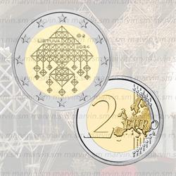 2 euro giardini di paglia lituania 2024 unc