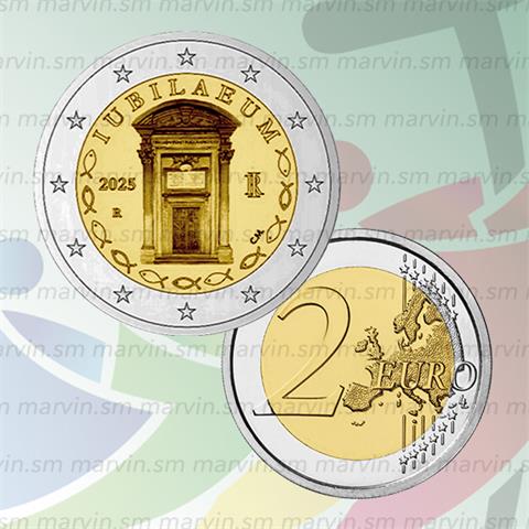   2 euro - Giubileo 2025 - Italia - 2025 - UNC 