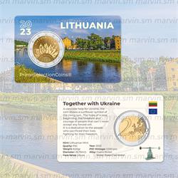 2 euro insieme per lucraina lituania 2023 psc