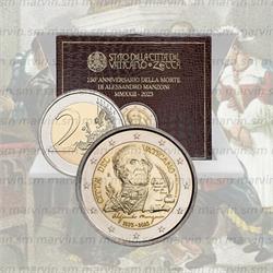 2 euro - Manzoni - Vaticano - 2023 - FDC