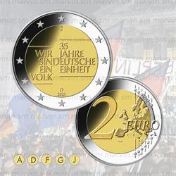 2 Euro - German Unity - Germany - 2025 - UNC