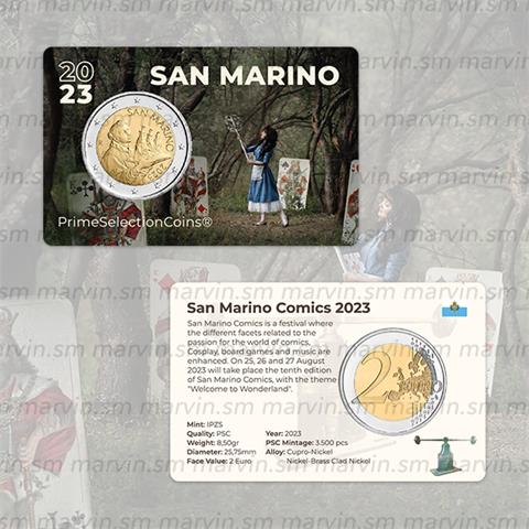  2 euro - San Marino Comics - San Marino - 2023 - PSC 