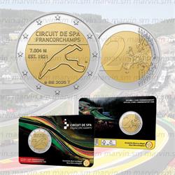 2 Euro - Spa Francochamp - Belgium - 2025 - Coincard - BU