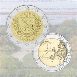 2 euro sudovia lituania 2022 unc