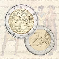 2016 italia 2e fdc tito maccio plauto